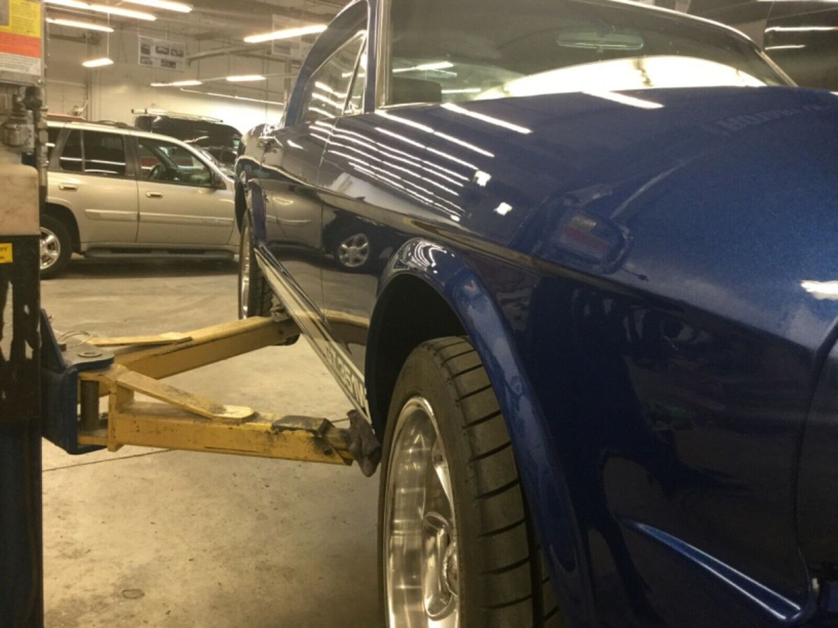 1965 Blue Ford Mustang Fastback
