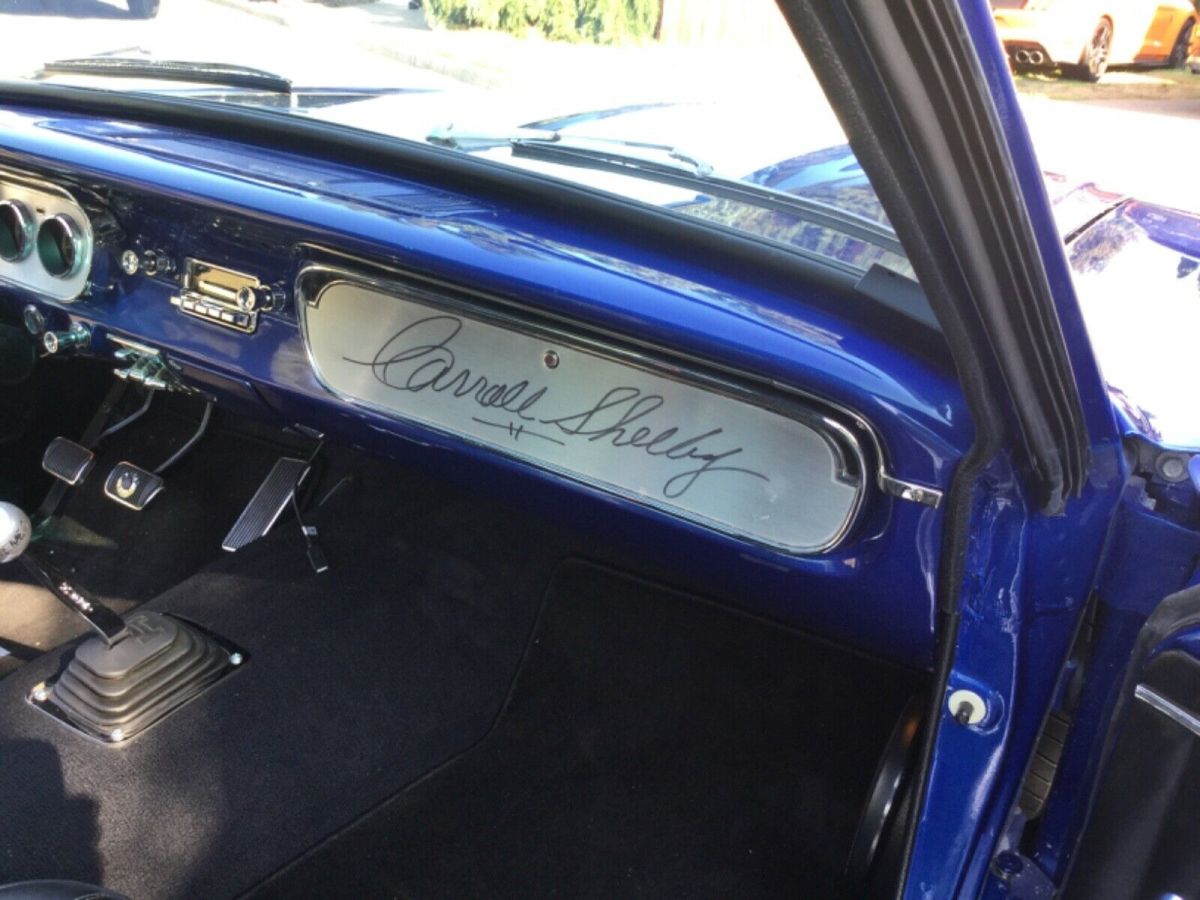 1965 Blue Ford Mustang Fastback