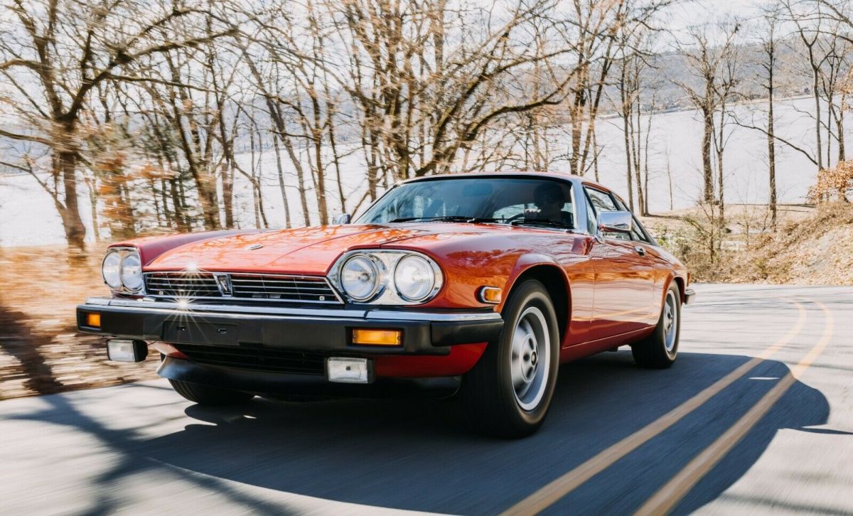 1985 Red Jaguar XJS Coupe