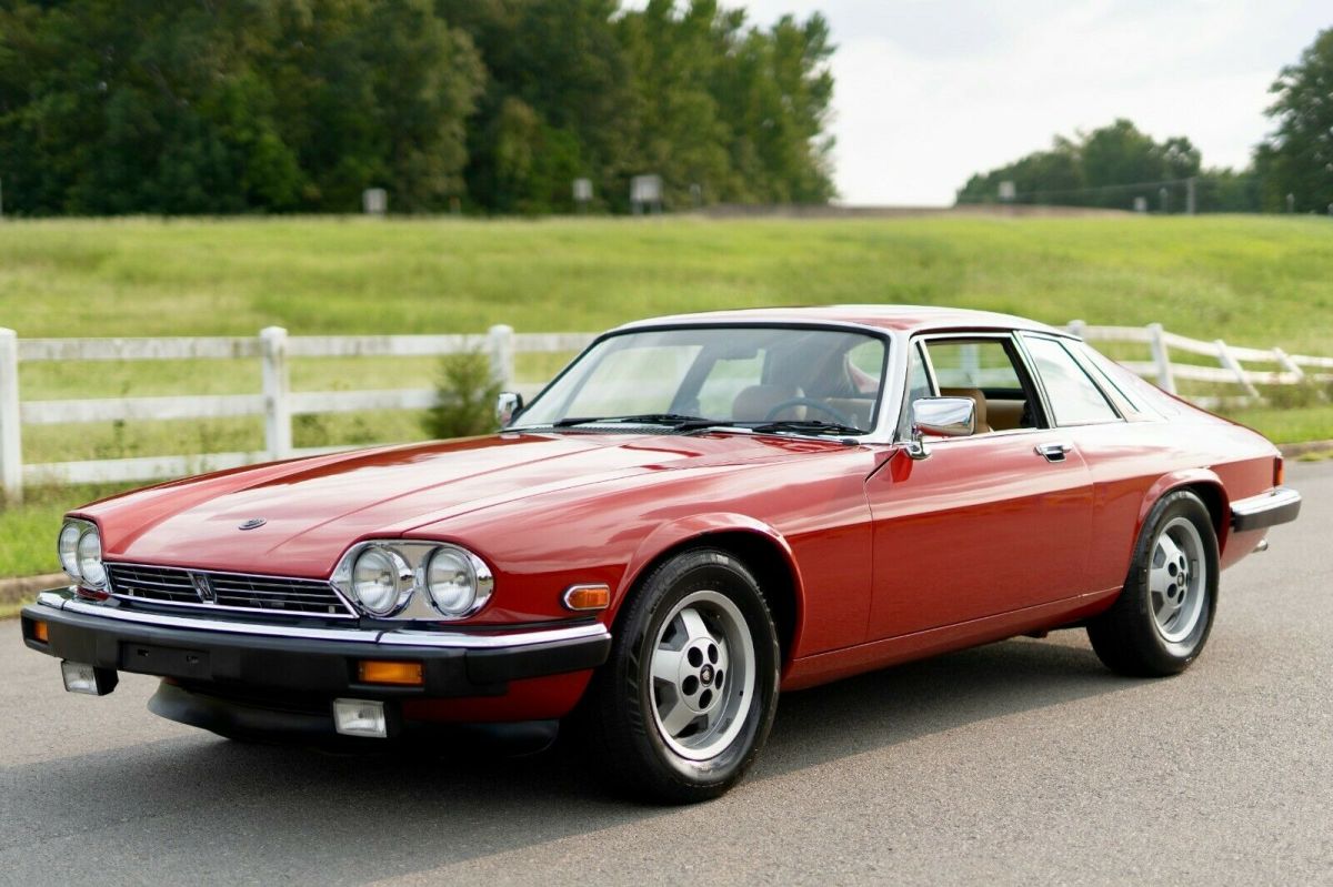 1985 Red Jaguar XJS Coupe