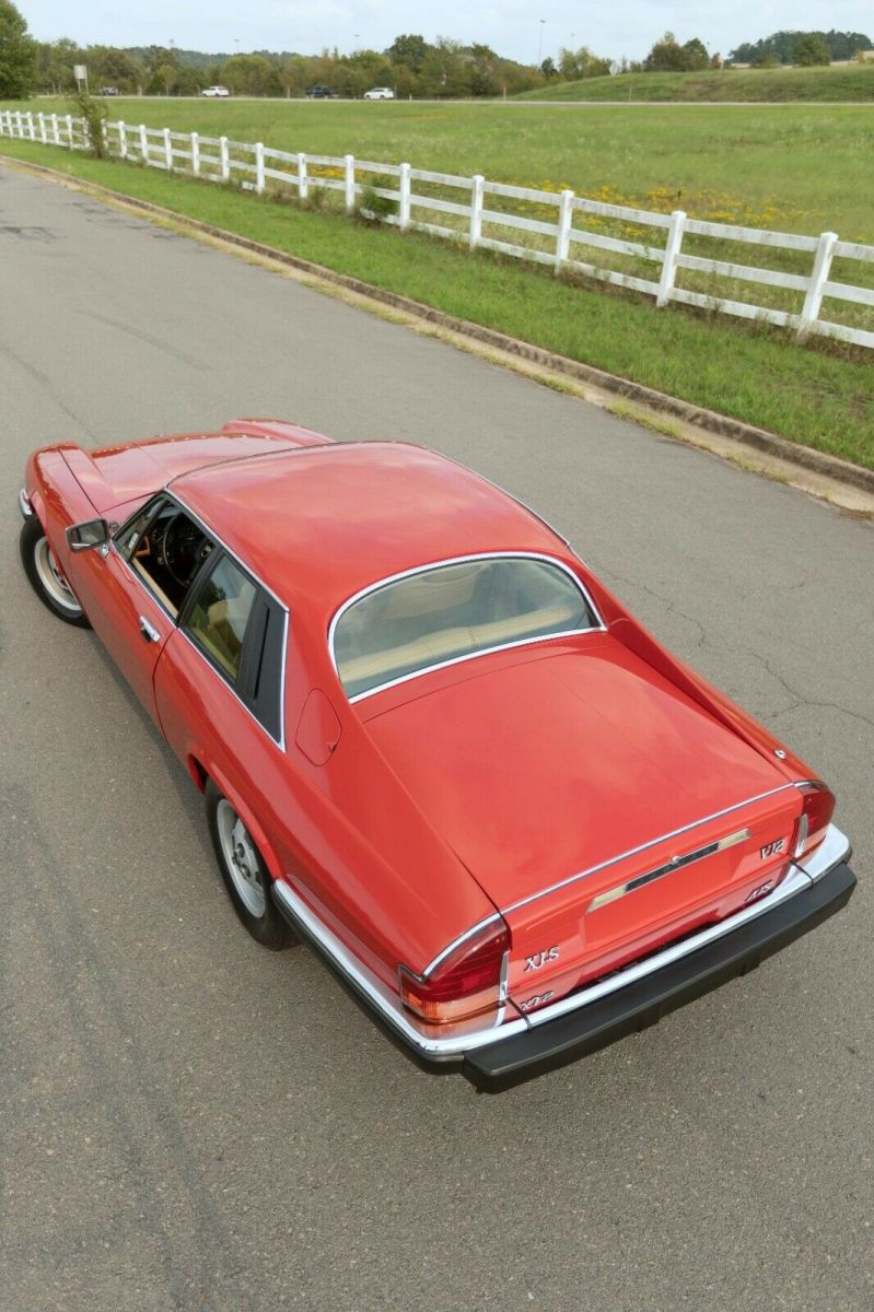 1985 Red Jaguar XJS Coupe