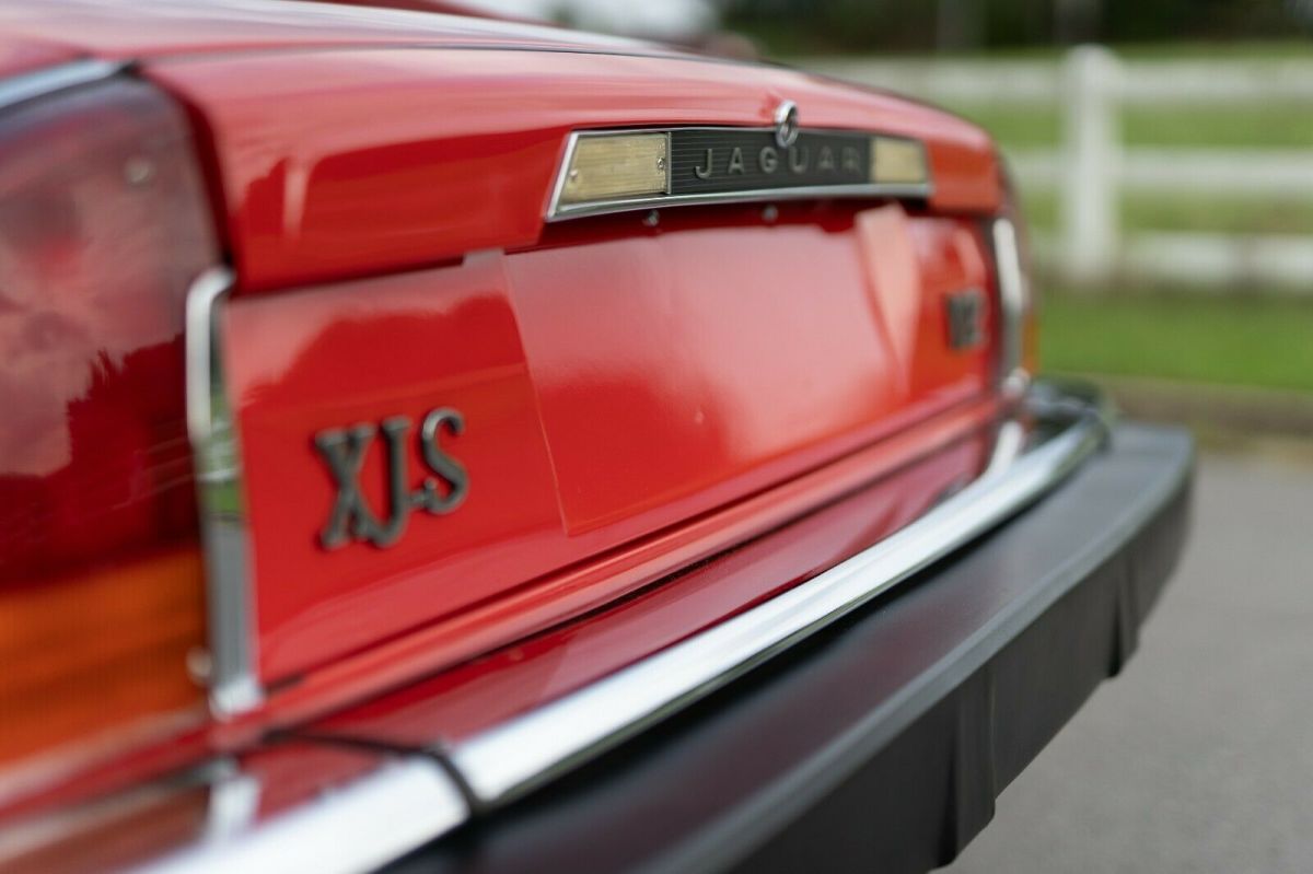 1985 Red Jaguar XJS Coupe