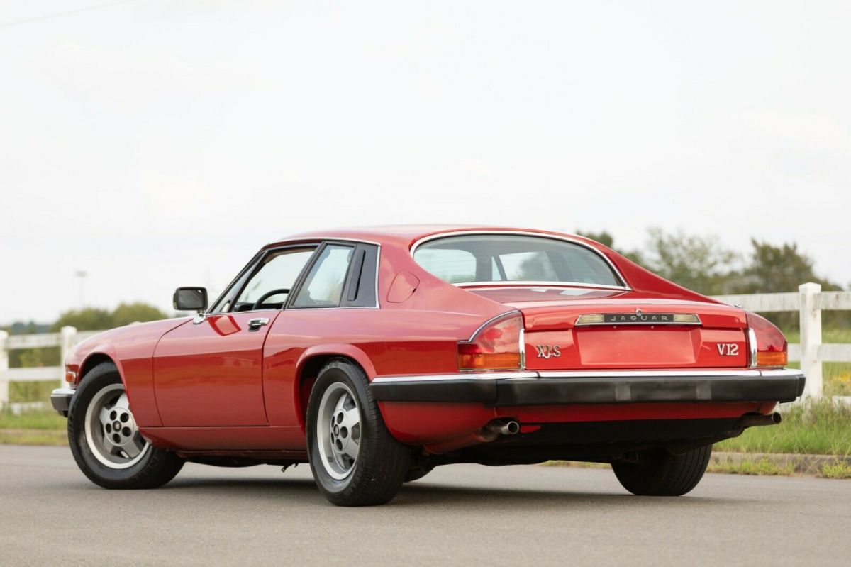 1985 Red Jaguar XJS Coupe