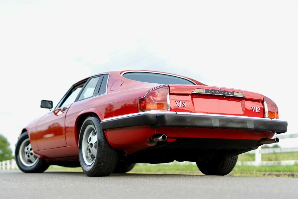 1985 Red Jaguar XJS Coupe
