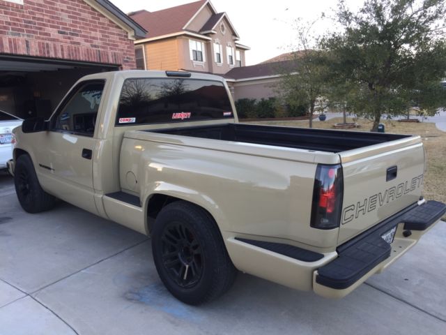 1990 Tan Chevrolet C/K Pickup 1500 Step Side