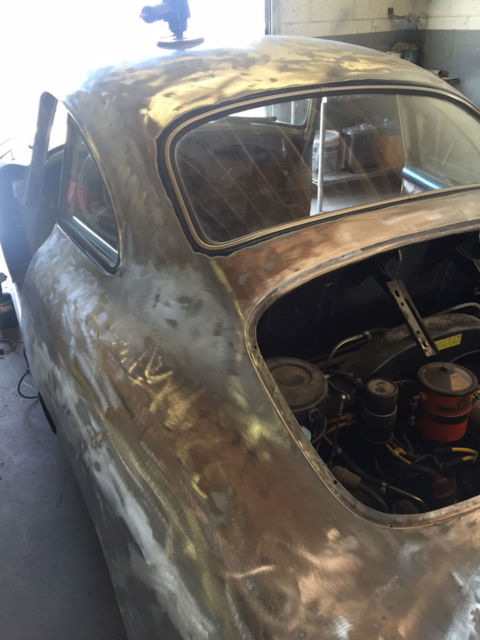 1959 Black Porsche 356 Coupe