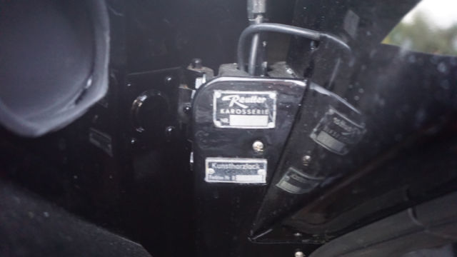 1959 Black Porsche 356 Coupe