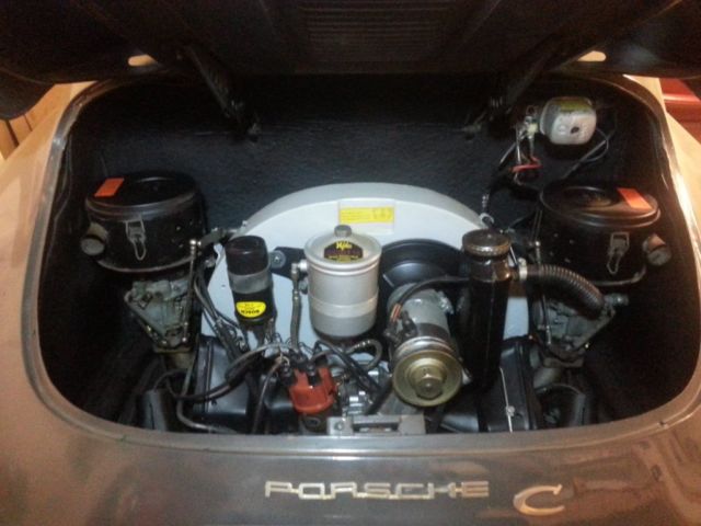 1965 Gray Porsche 356 Coupe