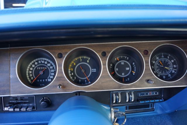 1970 Blue Dodge Challenger Coupe