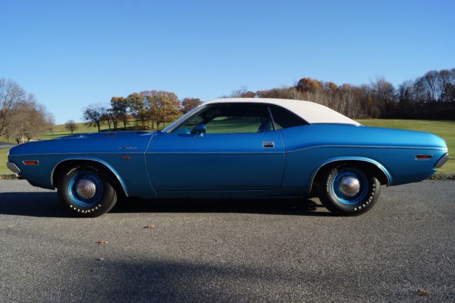 1970 Blue Dodge Challenger Coupe