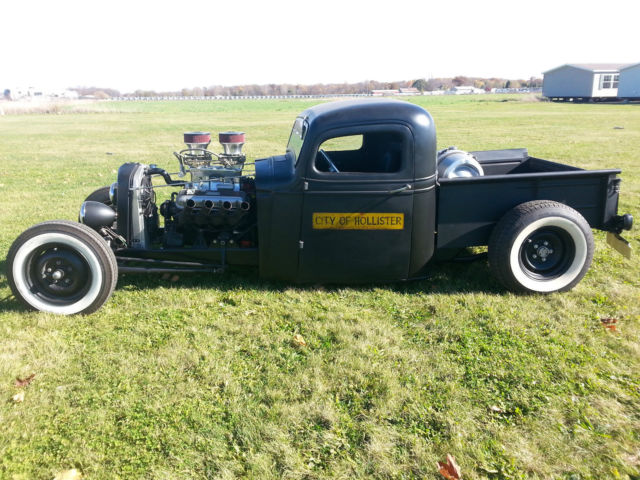 1936 flat black Chevrolet Other Pickups Cab & Chassis