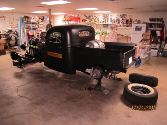 1936 flat black Chevrolet Other Pickups Cab & Chassis