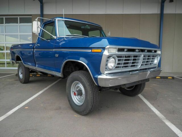 1973 Blue Ford F-250 --