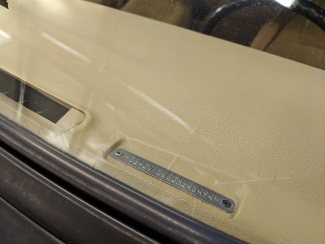 1986 Black, originally dark green Dodge Ramcharger SUV