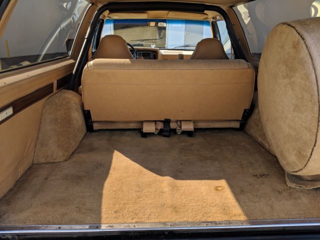 1986 Black, originally dark green Dodge Ramcharger SUV