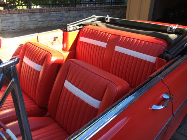 1962 Red Chevrolet Nova Convertible