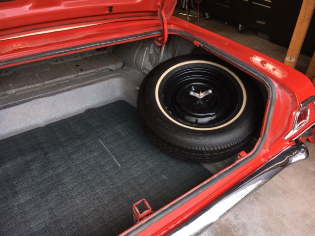 1962 Red Chevrolet Nova Convertible