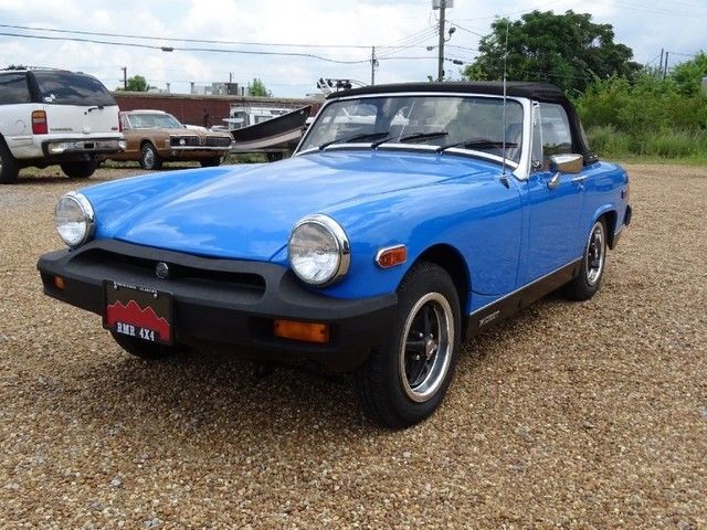 1979 Blue MG Midget Convertible