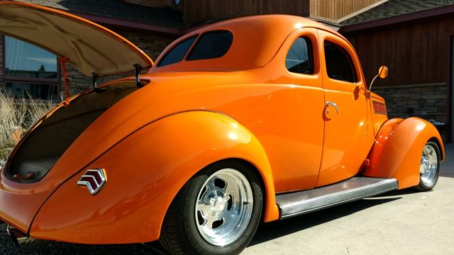1937 Orange Ford Other Coupe