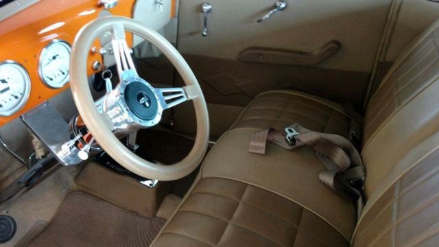 1937 Orange Ford Other Coupe