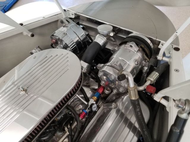 1937 White Ford Custom  Roadster Coupe