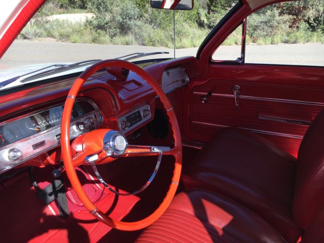1960 White Chevrolet Corvair Coupe