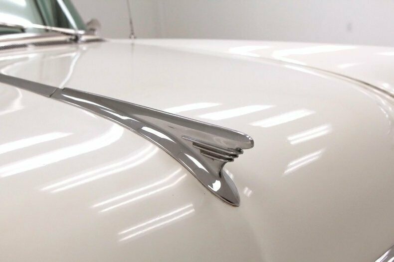 1957 White Oldsmobile Ninety-Eight Convertible