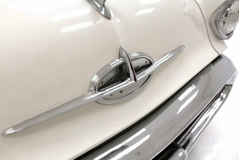 1957 White Oldsmobile Ninety-Eight Convertible