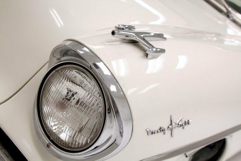 1957 White Oldsmobile Ninety-Eight Convertible