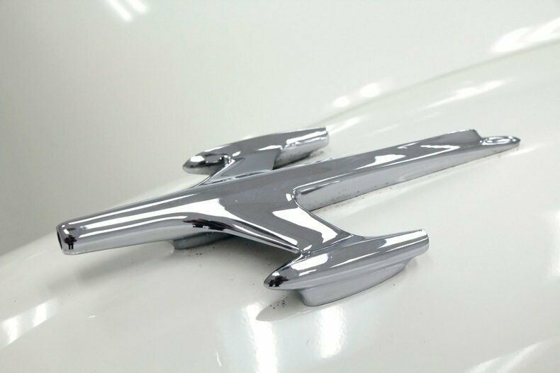 1957 White Oldsmobile Ninety-Eight Convertible