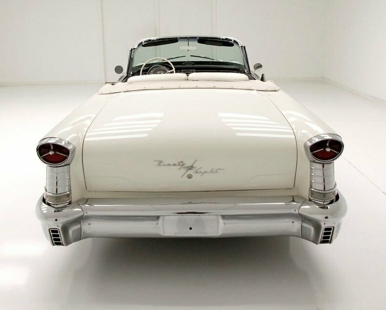 1957 White Oldsmobile Ninety-Eight Convertible