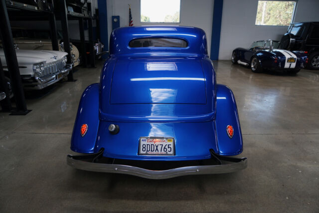 1933 Blue Ford 3 Window Custom SPCN with 375 miles! 3 Window Custom Coupe