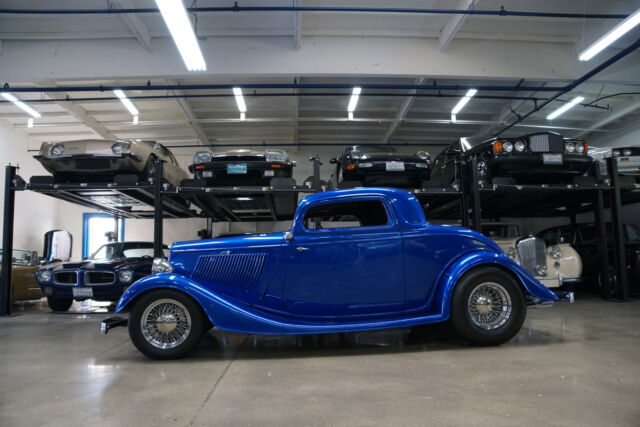 1933 Blue Ford 3 Window Custom SPCN with 375 miles! 3 Window Custom Coupe