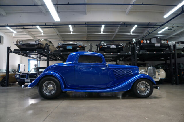 1933 Blue Ford 3 Window Custom SPCN with 375 miles! 3 Window Custom Coupe