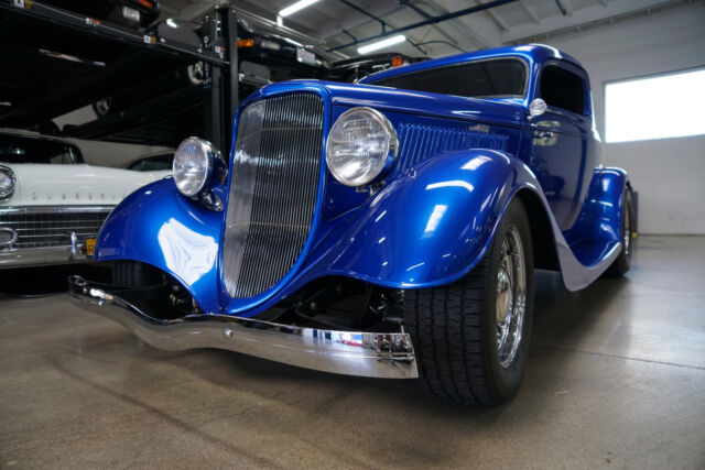 1933 Blue Ford 3 Window Custom SPCN with 375 miles! 3 Window Custom Coupe