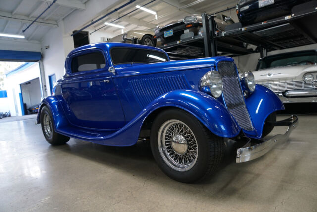 1933 Blue Ford 3 Window Custom SPCN with 375 miles! 3 Window Custom Coupe