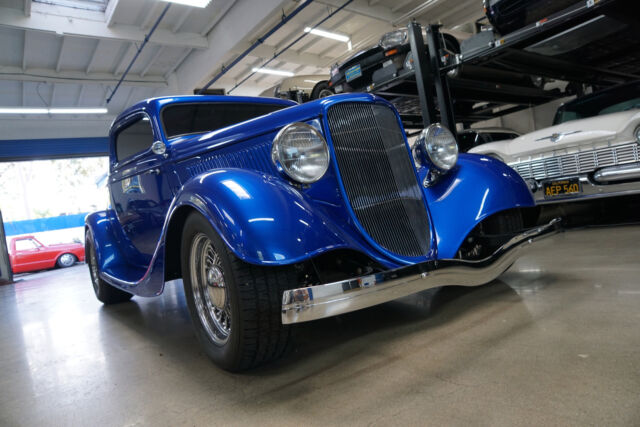 1933 Blue Ford 3 Window Custom SPCN with 375 miles! 3 Window Custom Coupe