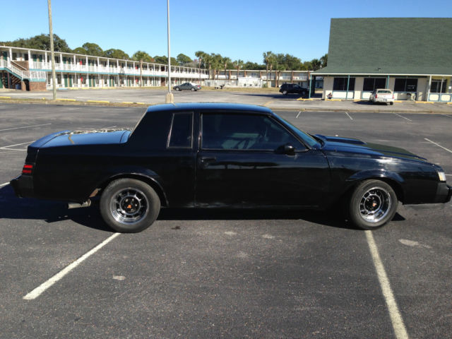 1985 Black Buick Regal Coupe