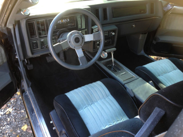 1985 Black Buick Regal Coupe