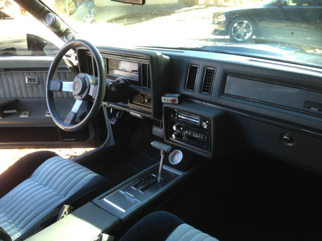 1985 Black Buick Regal Coupe