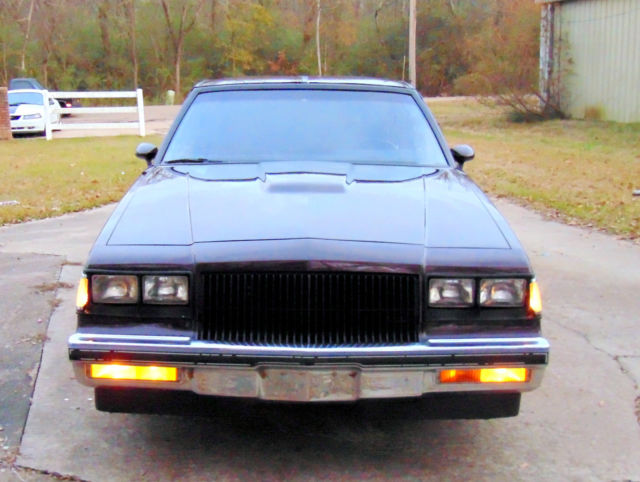 1987 BLACK CHERRY Buick Grand National COUPE