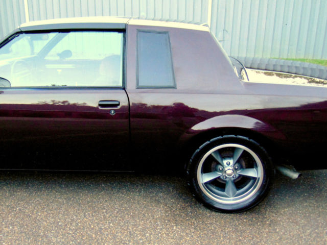 1987 BLACK CHERRY Buick Grand National COUPE