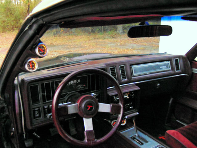 1987 BLACK CHERRY Buick Grand National COUPE