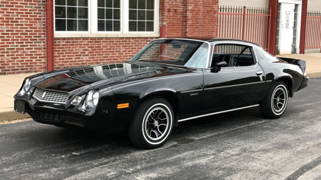 1981 Black Chevrolet Camaro