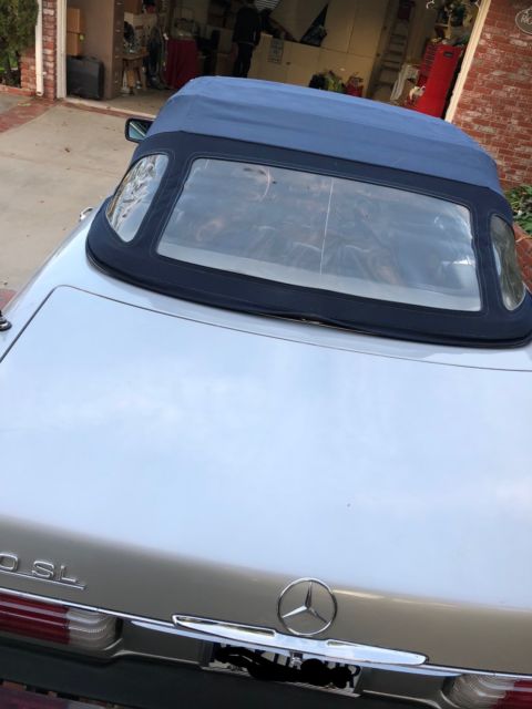 1981 Silver Mercedes-Benz 300-Series Convertible