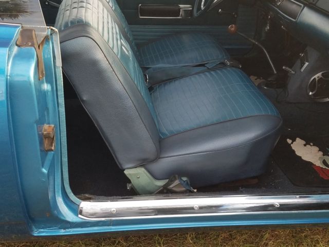 1968 Blue Plymouth Road Runner Coupe