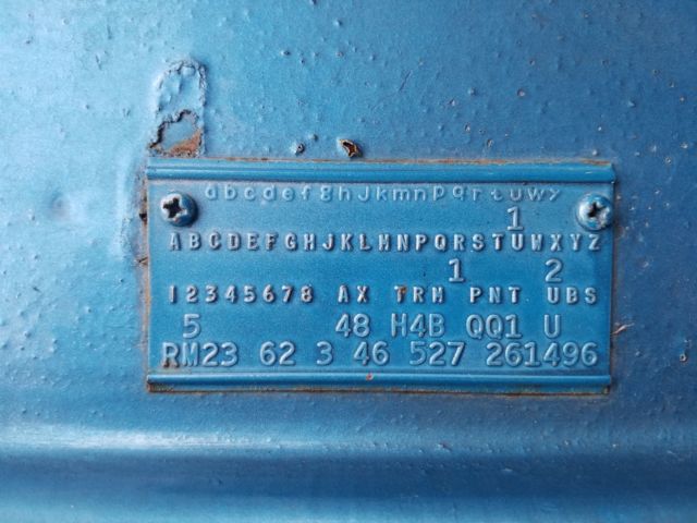 1968 Blue Plymouth Road Runner Coupe