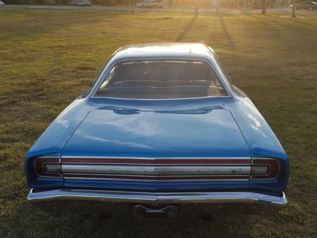 1968 Blue Plymouth Road Runner Coupe