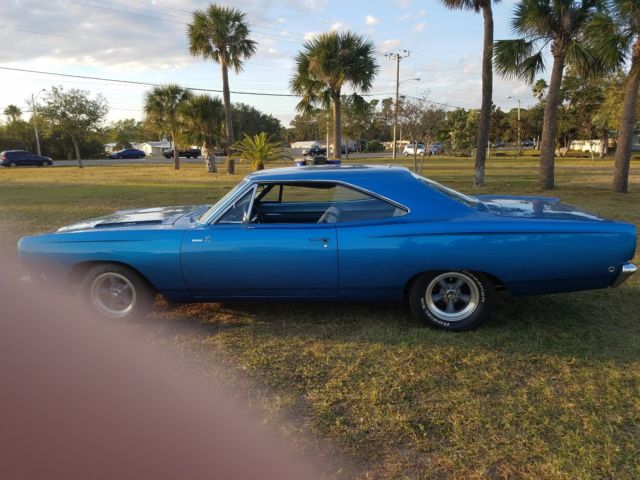 1968 Blue Plymouth Road Runner Coupe