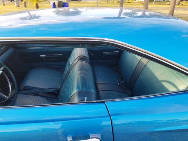 1968 Blue Plymouth Road Runner Coupe